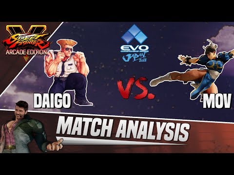 SFV AE Match Analysis: EVO Japan 2018 - Daigo vs. MOV