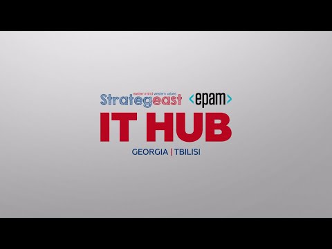 First year of StrategEast EPAM IT HUB in Tbilisi,Georgia in 100 seconds