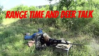 Range Time and Deer Season Talk
