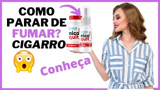 Como Parar de Fumar? Pare de Fumar Com Auxilio do NICOQUIT Caps