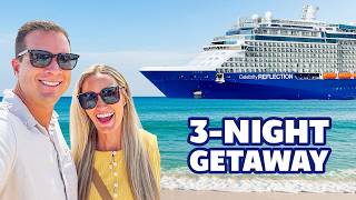 FIRST TIME going on a Celebrity CRUISE! Celebrity Reflection 🛳️ 3-Nights Key West & Bimini Bahamas
