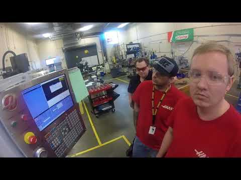 Setup Haas CNC VF 2 Mill using probe    X Y and Z from center