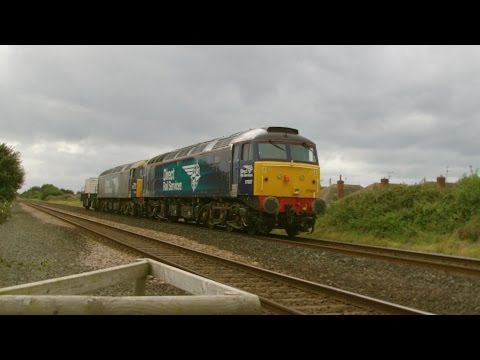 Prestatyn 3.8.2016 - DRS 57007 & 57301 Goliath on Valley flasks - Class 57