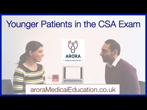 How to manage YOUNGER PEOPLE Cases in the CSA Exam