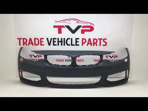 Fits BMW 4 Series F32 Coupe 2013-2020 Front Bumper Primed M-Sport With Washer Hole video