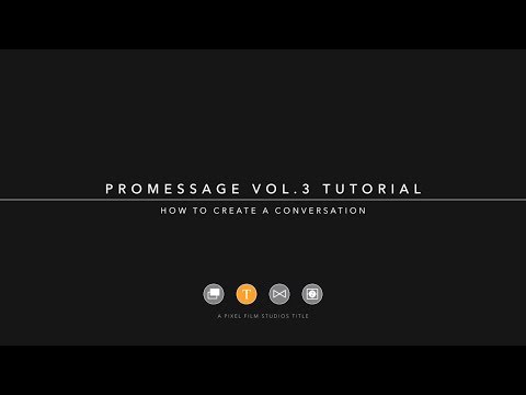 ProMessage Volume 3 Tutorial