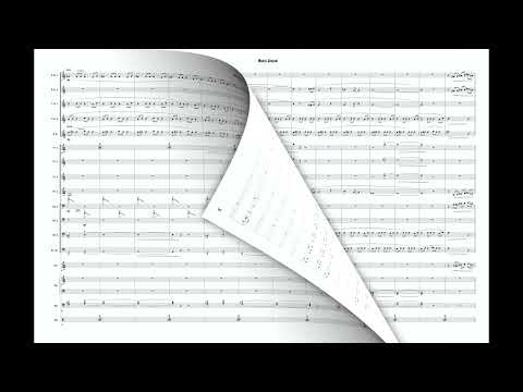 Alan Ferber - MARCH SUBLIME Big Band Score Video