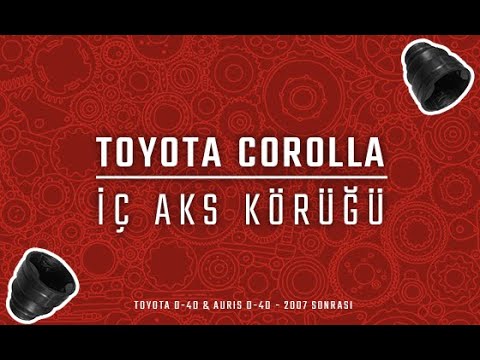 Toyota İç Aks Körüğü üretim videosu | Corolla (D-4D) & Auris (D-4D) | 2007 sonrası