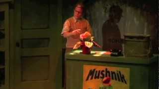 Meet Audrey II from Little Shop of Horrors at Broadway Rose