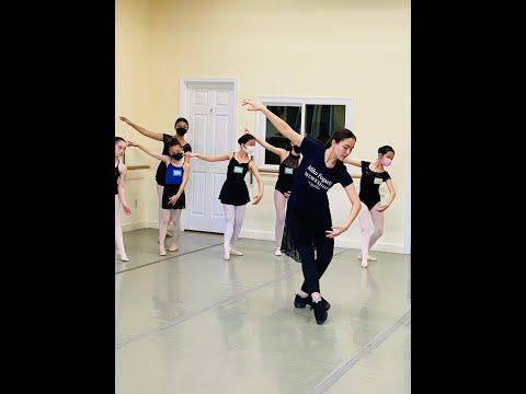 Miko Fogarty teaches "Paquita 4th variation" - San Jose Dance International, February 12, 2023