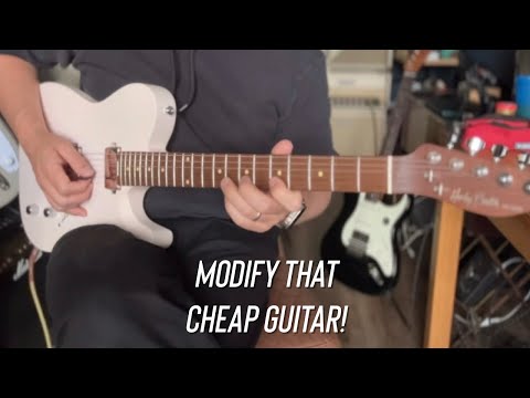 Putting expensive pickups and electronics into a cheap guitar