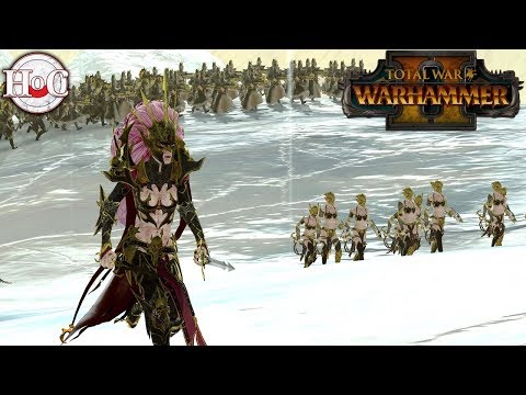 Death Sword and the Cursed Blade - Total War Warhammer 2 - Crone Hellebron Quest Battle