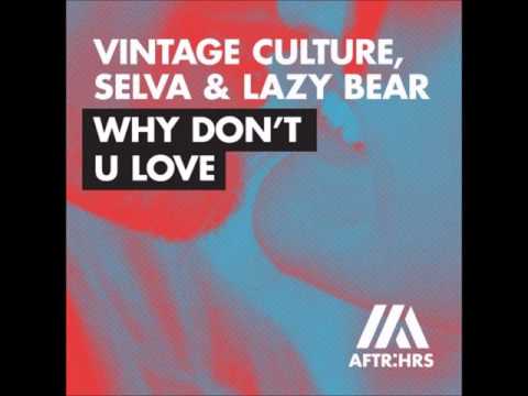 Vintage Culture, Selva & Lazy Bear - Why Don't U Love (Extended Mix)
