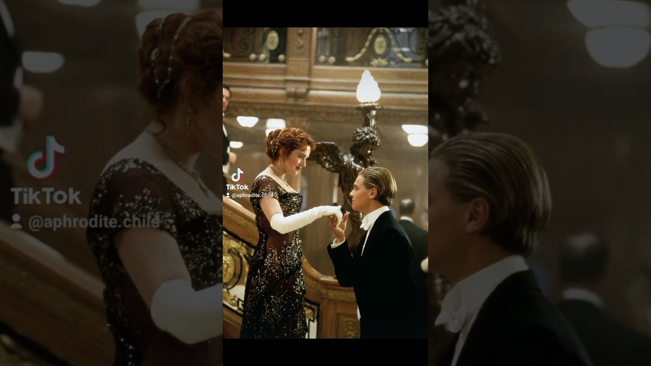 Titanic movie scenes and posters