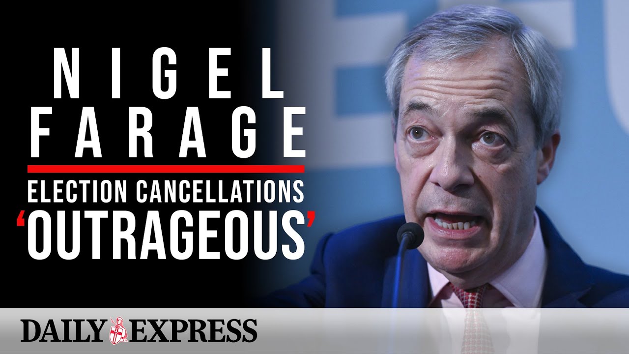 Nigel Farage slams Labour's 'COWARDICE' on elections | IN FULL