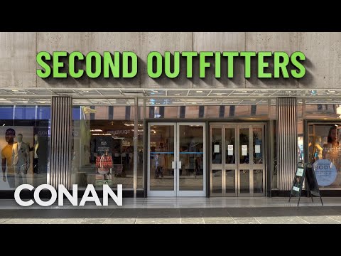 重新學習如何與第二服裝店穿真正的衣服 - CONAN在TBS上。 (Relearn How To Wear Real Clothes With Second Outfitters - CONAN on TBS)