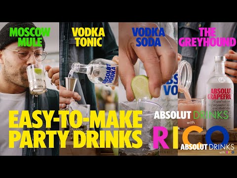 Easy Drinks with Rico | Party Drinks | Absolut Drinks