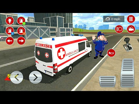 US Ambulance Driving Simulator 2021 - Emergency Van Rescue Driver #2 - Android Gameplay