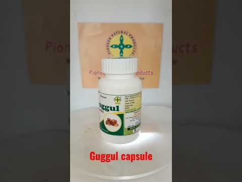 Pioneer herbal guggalu capsule, as food, 60 capsules