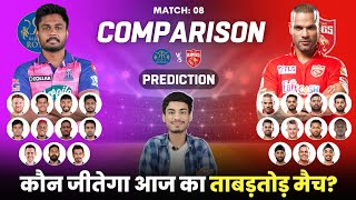 RR vs PBKS Match 8 Honest Playing 11 Comparison 2023 | Playing 11 | Predictions | Dr. Cric Point