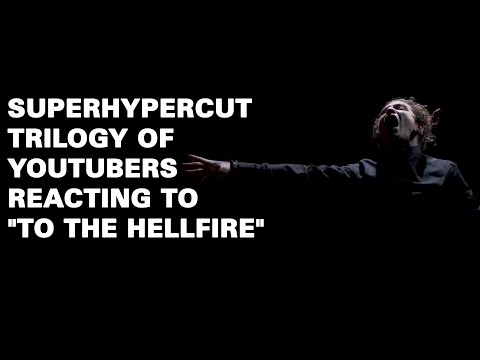 Superhypercut Trilogy of Youtubers reacting to Lorna Shore's "To The Hellfire"