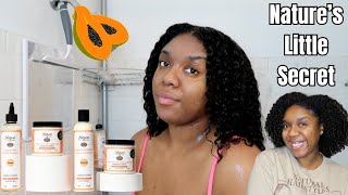 A Perfect Fall Haircare Line? 👀 | Nature's Little Secret Papaya Collection