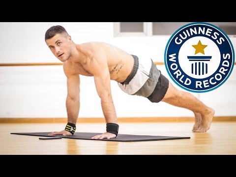 Most Push Ups in 1 MINUTE! (WORLD RECORD)