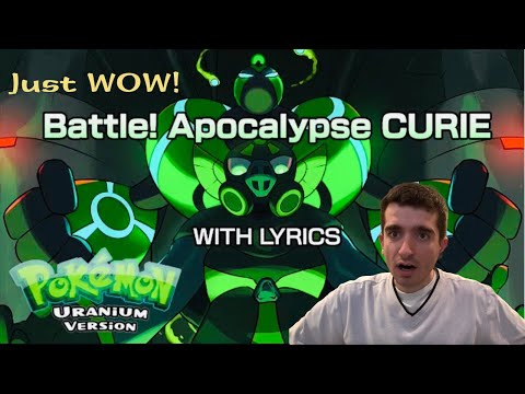 Battle! Apocalypse CURIE WITH LYRICS   Pokemon Uranium Cover | Juno Songs **Reaction** 💚🖤👾