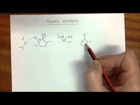 Chemistry 3 Kinetic vs Thermodynamic Enolates