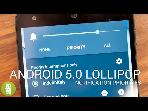 Android Lollipop notifications and do-not-disturb mode