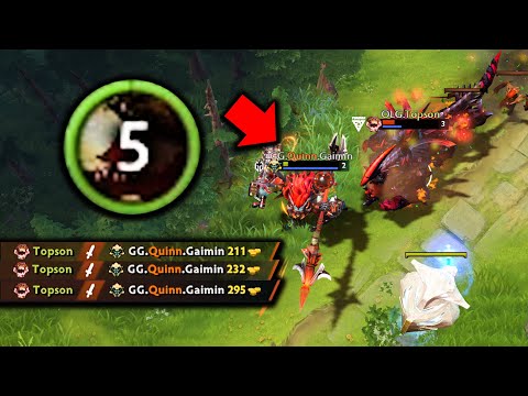 Topson SOLEÓ 3 VECES a Quinn en su REGRESO al DOTA PROFESIONAL