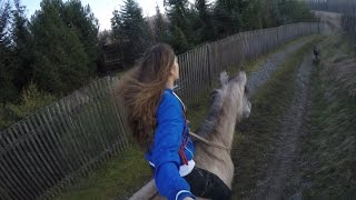 When you are free  (GoPro horse riding)