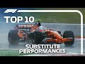 Top 10 Substitute Performances in F1