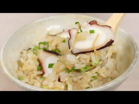 Tako-meshi (Mixed Rice with Octopus)