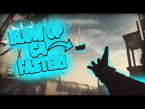 How To Throw and Blow Up A C4 Faster in Modern Warfare!! (2020)