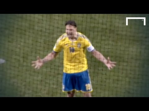 Ibrahimovic double - Sweden vs Faroe Islands - World Cup qualifier