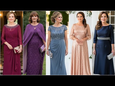 Fashionable Mother of the Bride Dresses for Over 50s | What to Wear as Mother of the Bride Over 50