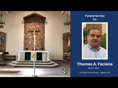 Thomas Faciana funeral service