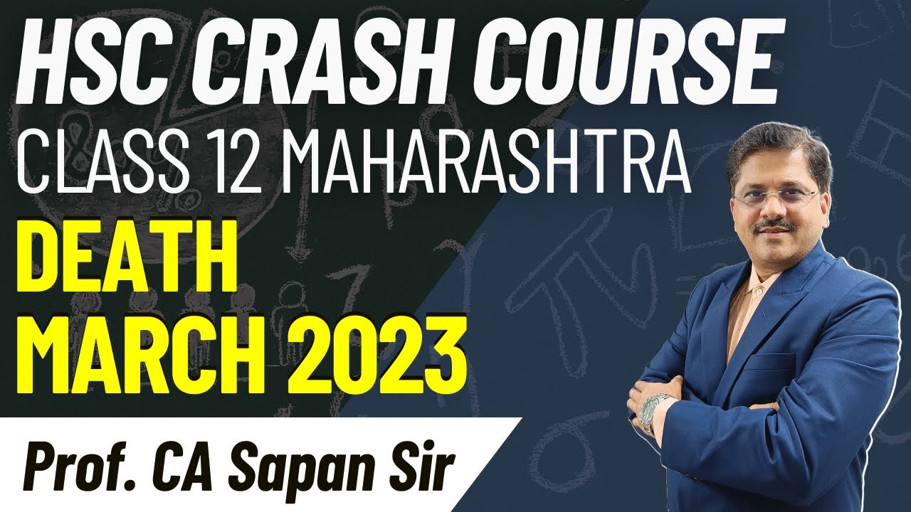 Death | March 2023 | Book Keeping & Accountancy | HSC Class 12 Maharashtra | CA Sapan Sir