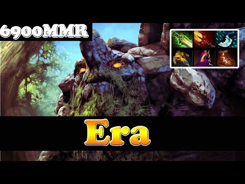 Dota 2 - Era 6900 MMR Plays Tiny Vol 1  - Ranked Match Gameplay!