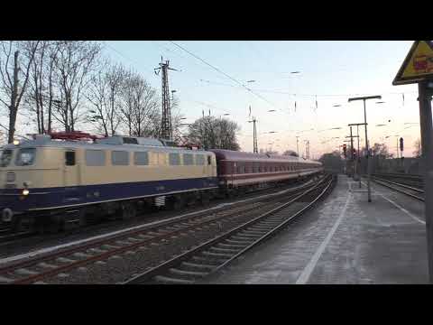E10 1239 mit Leerzug nach Nienburg (Weser) durch Osnabrück Hbf 29.03.2019