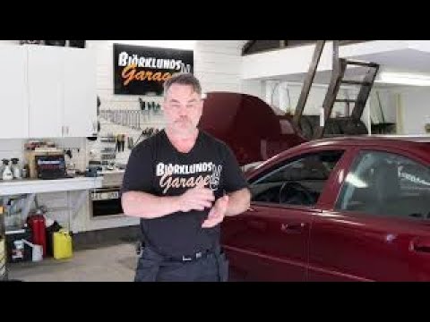 Byter koppling. Nu startar arbetet. Volvo S60.