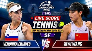 Download lagu Veronika Erjavec vs Xiyu Wang 🎾LIVE SCORE TENNIS 125K HUZHOU CHINA OPEN 2026 | SF mp3