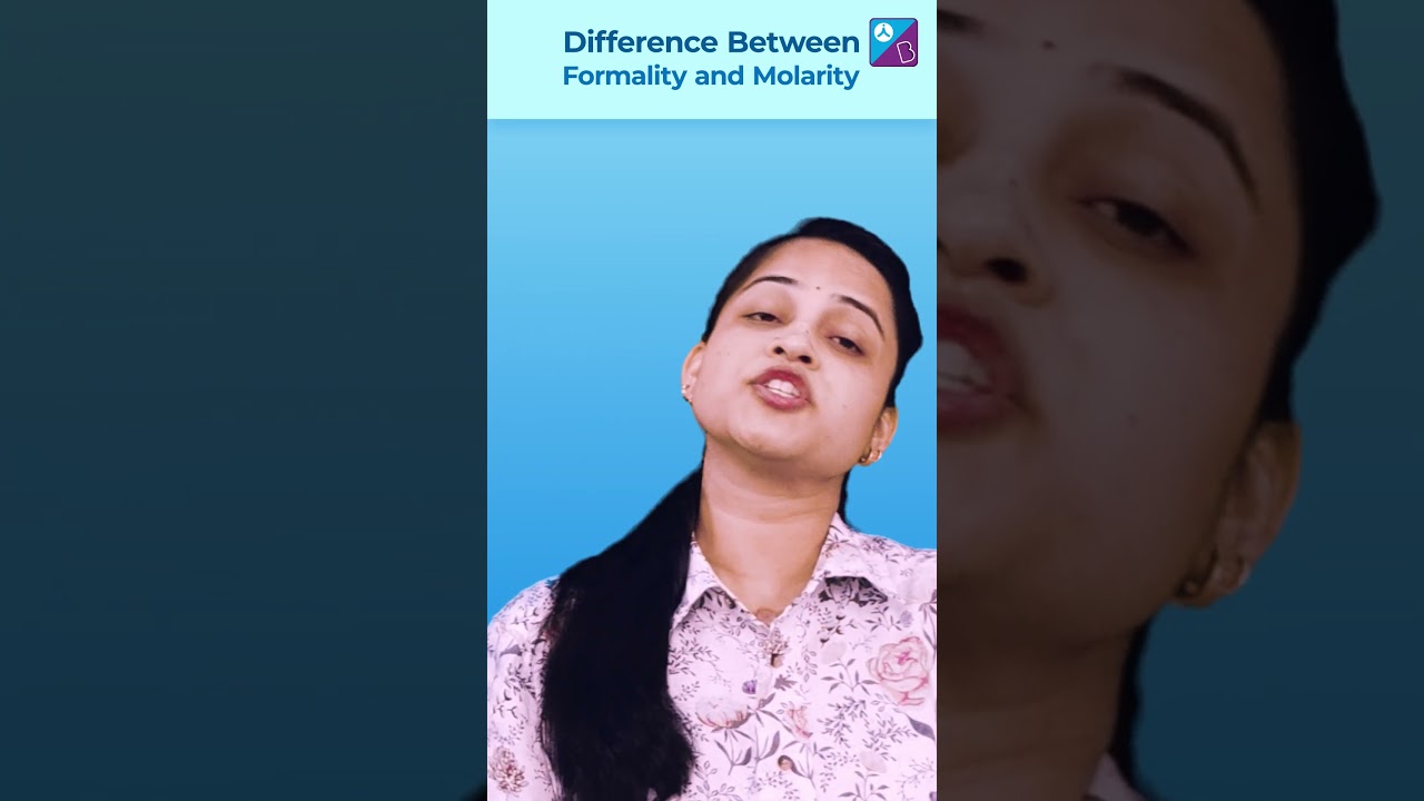 Difference Between Formality and Molarity | Rakhi Ma'am