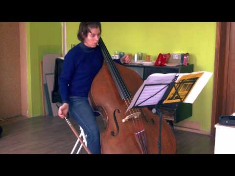 Emil Tabakov - Motives for Double Bass Solo - Svoboda Bozduganova - Double bass 432 Hz OF