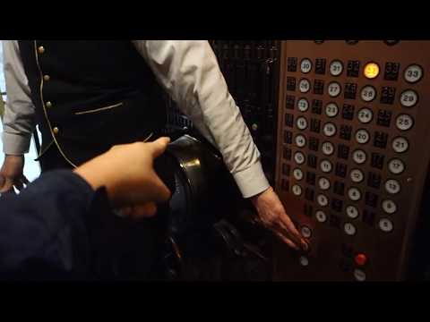 Tour of the HISTORIC, 104 YEAR OLD Gated Manual Otis Elevators at The Smith Tower, Seattle, WA