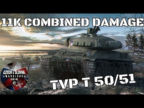 World of Tanks | Console | TVP T 50/51 | 11K DMG Combined l Thiepval Ridge (Created By Martin764CZ)