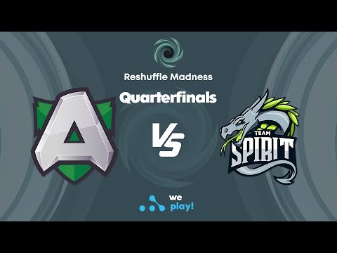 Alliance vs Team Spirit Game 1 - Reshuffle Madness: Quarterfinals w/ Purge