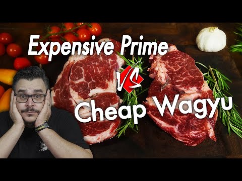 The $16 WAGYU Steak vs EXPENSIVE PRIME Steak