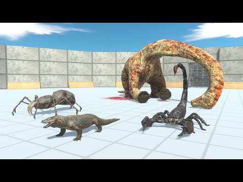 Poisonous Units vs Every Unit - Animal Revolt Battle Simulator